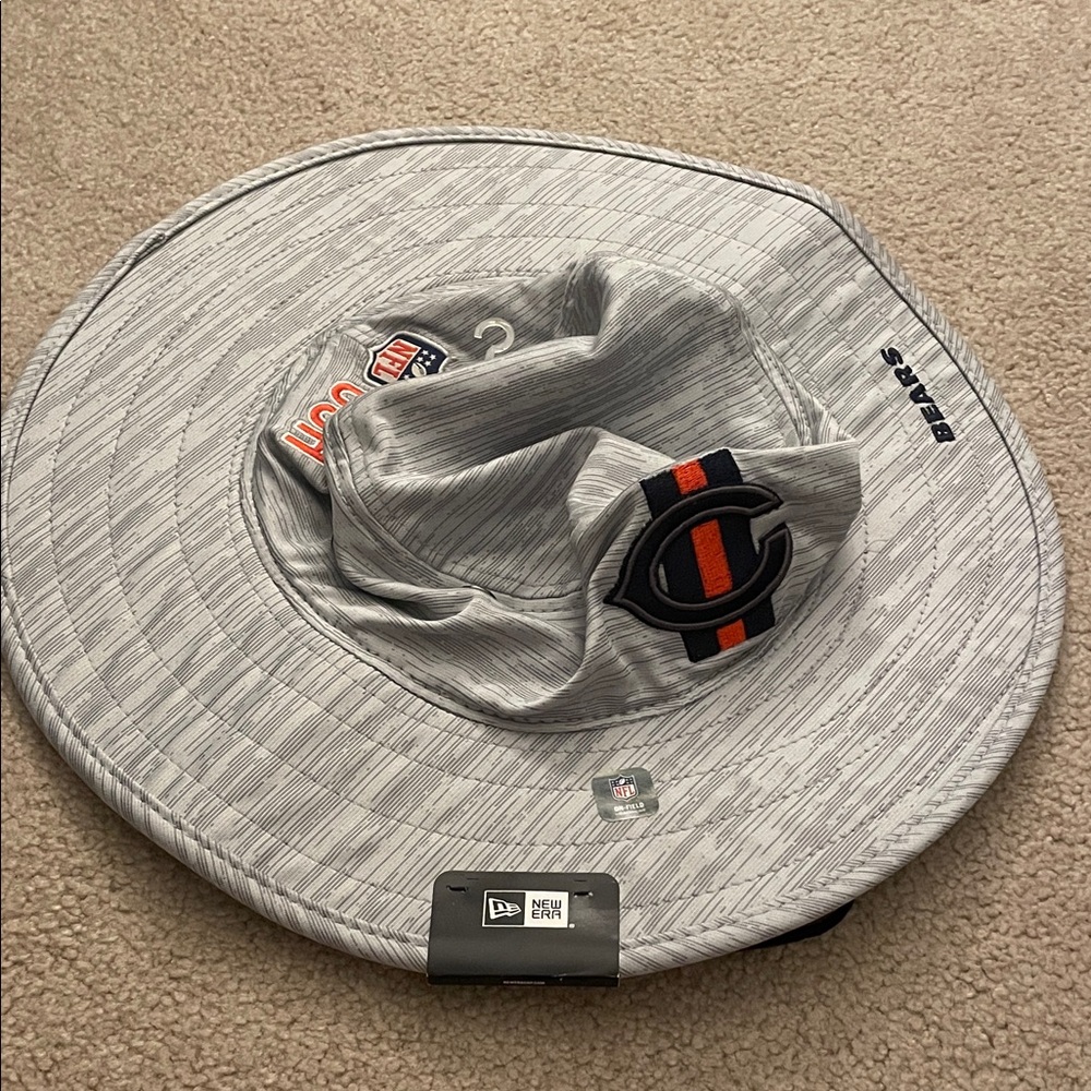 Chicago Bears Gray Bucket Hat